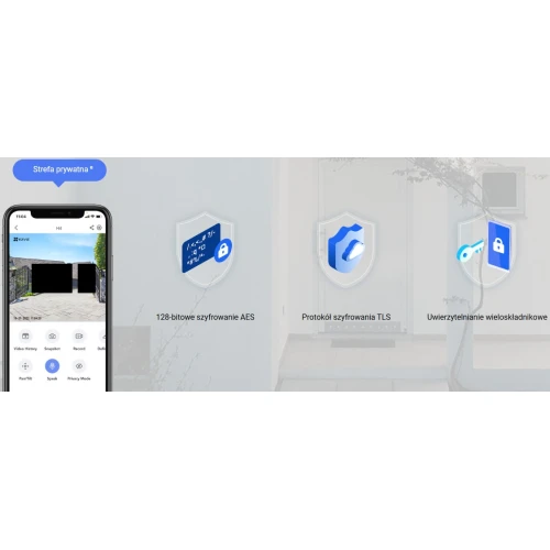 CS-H4 4Mpx kuppelkamera, IR 30m EZVIZ