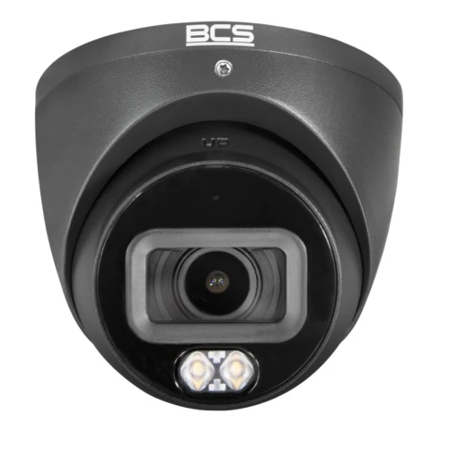 IP Dome-kamera 4Mpx BCS-L-EIP14FCL3-Ai1-G, Whitelight 30m, WDR120dB, NightColor 2.0