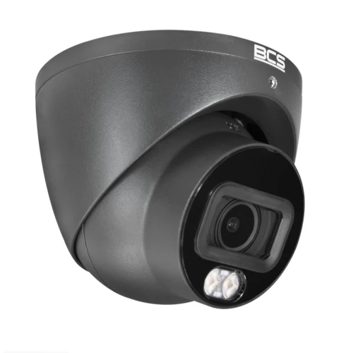 IP Dome-kamera 4Mpx BCS-L-EIP14FCL3-Ai1-G, Whitelight 30m, WDR120dB, NightColor 2.0