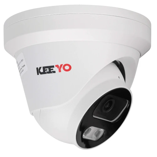 IP Dome-kamera KEEYO LV-P-IP5M25DF-Ai-B 5Mpx IR 25m
