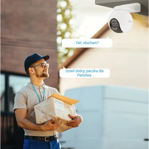 EZVIZ H80x 4K roterende IP Wi-Fi-kamera, ColorFull