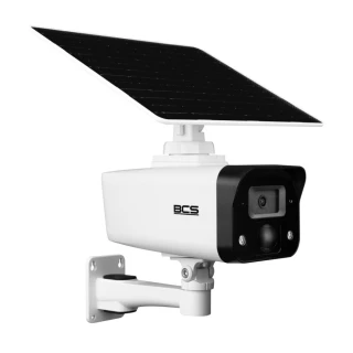 Kamera IP tubowa 4G BCS-L-TIP24FCR3L2-Ai-4G(SET), bateria 64Wh, zasilanie solarne, ADC