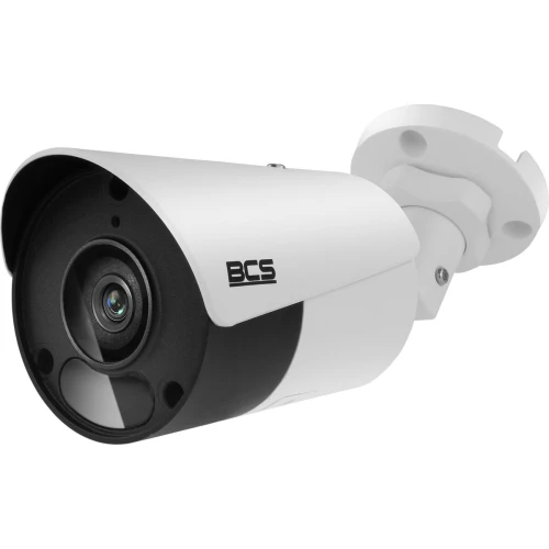 Overvåkningssett 4 kameraer 5MPx BCS-P-TIP15FSR5 IR 30m, Opptaker, disk, PoE-svitsj