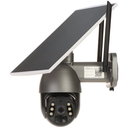 Solcelle IP-kamera, roterende utendørs APTI-W21S4G-TUYA-S2B Tuya Smart 4G/LTE