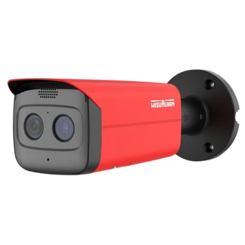 WisuAlarm DHI-HY-FT431LFP termisk kamera, 4Mpx, temperaturmåling 10m