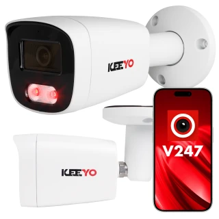 IP-rørkamera 5Mpx IR25m KEEYO LV-V-IP5M25TF-B