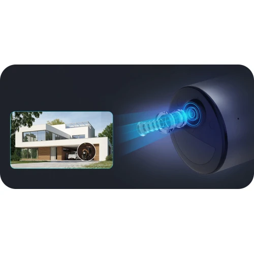 Kamera med egen strømforsyning på microSD-kort WiFi 3Mpx EZVIZ EB3 + Solcellepanel