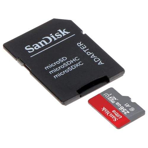 Minnekort SD-MICRO-10/256-SANDISK UHS-I sdxc 256GB Sandisk