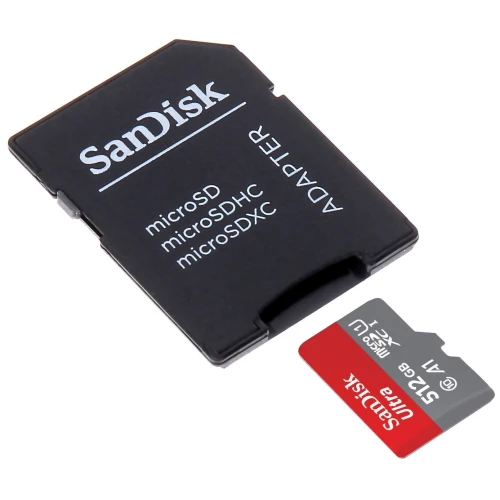 Minnebrikke SD-MICRO-10/512-SANDISK microSD UHS-I, SDXC 512GB SANDISK
