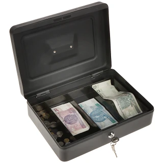 Metallkassett for penger BOX-300