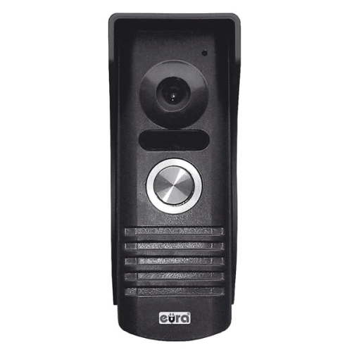 Modulær utendørs kassett for EURA VDA-10A3 EURA CONNECT enebolig videodørtelefon, grafitt, infrarødt lys