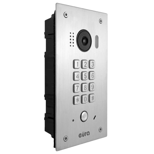 Utomhus modulær kassett for EURA VDA-92A5 2EASY enebolig videodørtelefon, innfelt, mekanisk kodetastatur