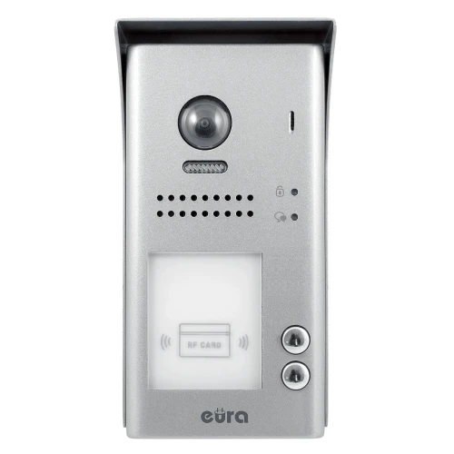 Ytre panel for videotelefon Eura VDA-81A5 2EASY for to familier