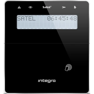 LCD Trådløs Manipulator med Nærkortleser Satel INT-KWRL-BSB