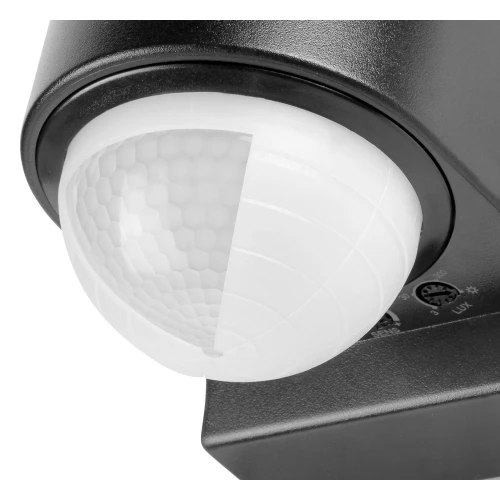 LED flomlys med bevegelsessensor EL HOME ML-40B7 Svart - utendørs, skumrings- og PIR-sensorer