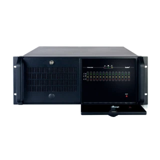STAM-BOX kabinett med strømforsyning for 14 inngangskort til STAM-1 / STAM-2 overvåkingsstasjon