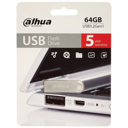 USB-minnepinne U106-30-64GB 64GB USB 3.2 Gen 1 DAHUA