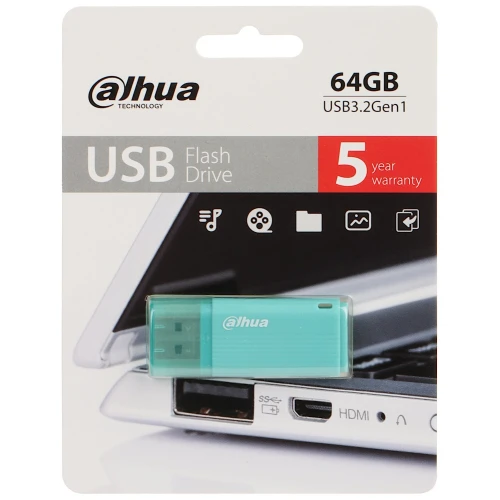 USB-minnepinne U126-30-64GB 64GB DAHUA