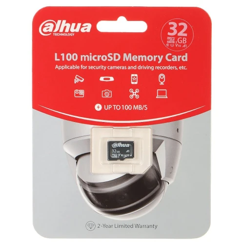Minnebrikke TF-L100-32GB microSD UHS-I, SDHC 32GB DAHUA