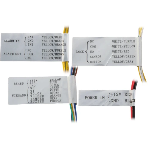 Adgangskontroller med temperaturmåling DS-K1TA70MI-T - 1080p Hikvision