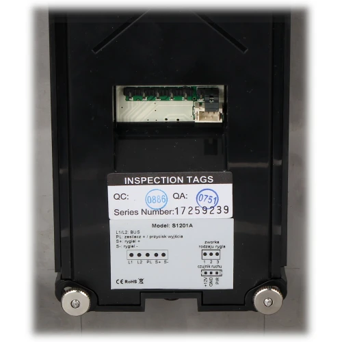 Videodørtelefon integrert med postkasse S1201A-SKP VIDOS