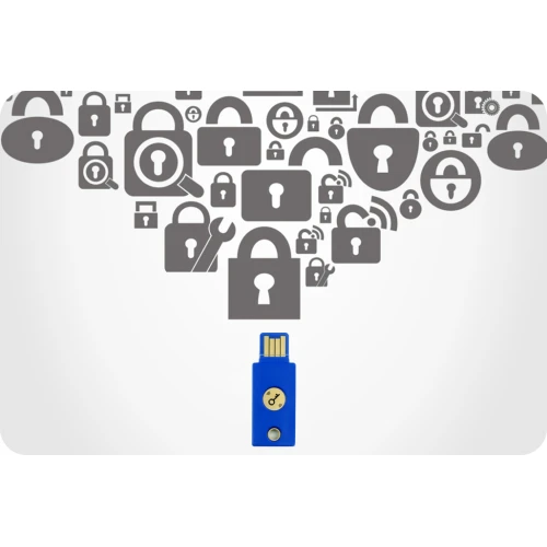 Yubico SecurityKey NFC - U2F FIDO/FIDO2 maskinvarenøkkel