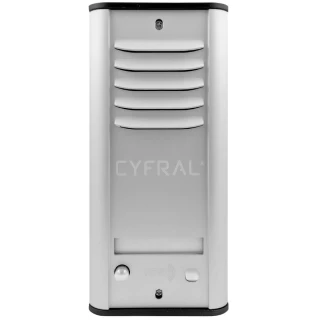 Analogt panel CYFRAL 1-beboer COSMO R1 sølv