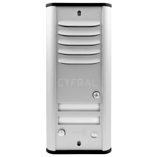 Analogt panel CYFRAL 2-lokator COSMO R2 sølv