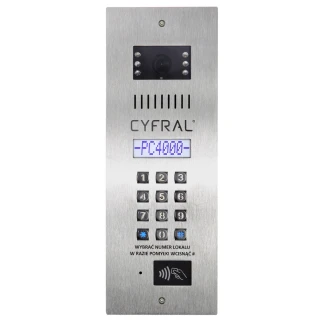 Digitalt panel Cyfral PC-4000RV