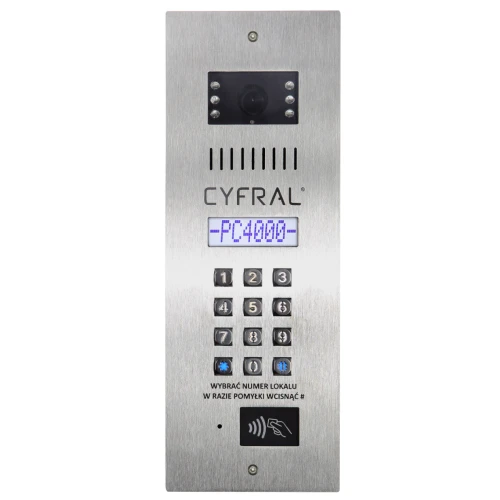Digitalt panel Cyfral PC-4000RV
