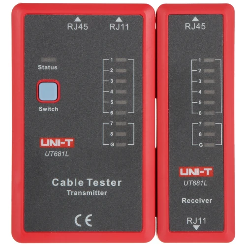 Tester for kabler UT-681L UNI-T