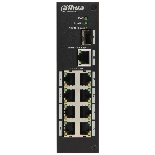 Industriell switch PFS3110-8T 8-port SFP DAHUA
