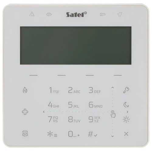 Sensorisk tastatur for INT-KSG2R-W SATEL alarm sentral