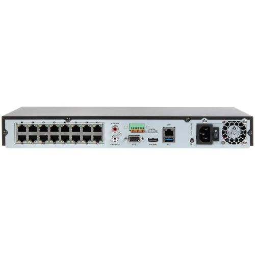 IP-opptaker DS-7616NI-K2/16P 16 kanaler 16-porters POE-switch Hikvision