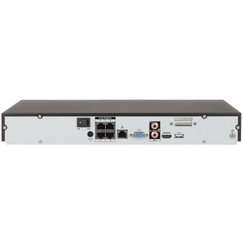 IP-opptaker NVR4204-P-4KS2/L 4 kanaler +4-port POE SWITCH DAHUA