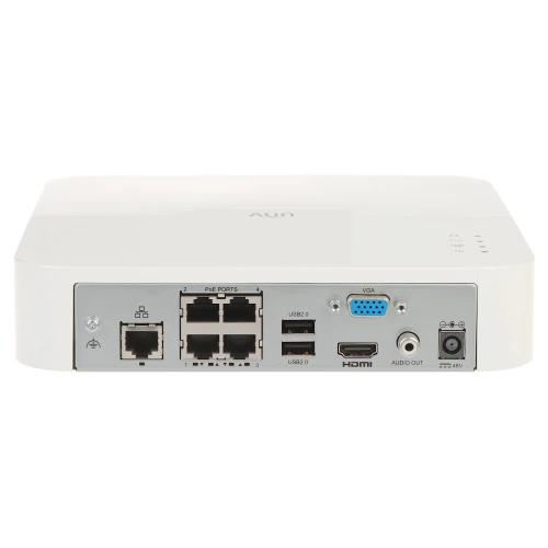 IP-registrator NVR301-04LS3-P4 4 kanaler, 4 PoE UNIVIEW