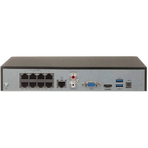 IP-registrator NVR501-08B-P8 8 kanaler, 8 PoE UNIVIEW
