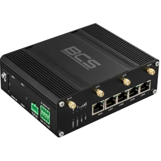 Profesjonell LTE DUAL SIM Router med PoE, WiFi og GPS 4G & 3G BCS-R4GDS-1W4L-P-W-G
