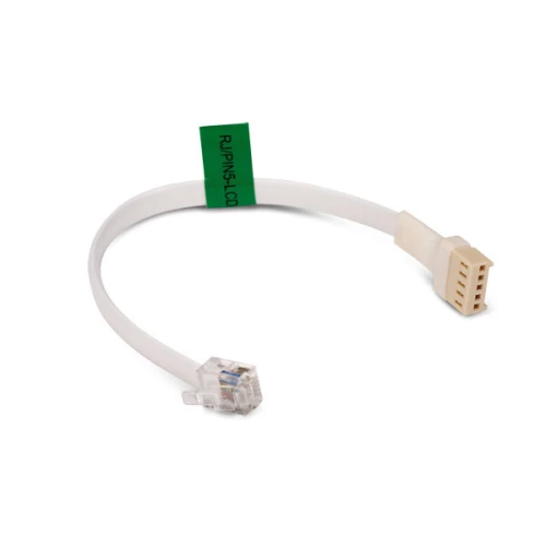 Overgang for DB9F/RJ-kabel til PIN-5 RJ/PIN5-LCD standard