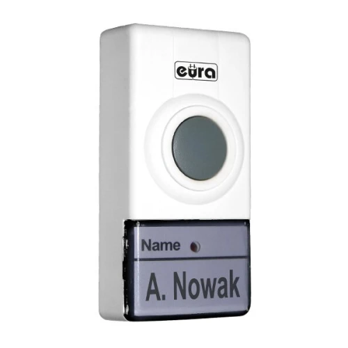 Ytre knapp for EURA BELL+ WDA-01A3 klokker hvit