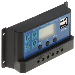 Solcelleladeregulator for batterier SCC-30A-PWM-LCD-S2