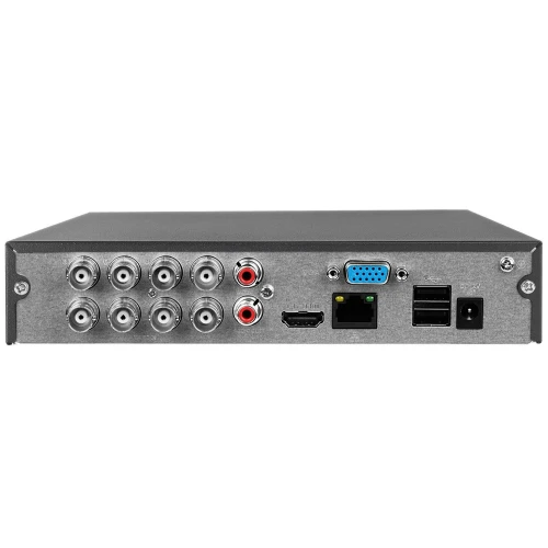AHD, HD-CVI, HD-TVI, CVBS, TCP/IP DH-XVR1B08-I 8 kanaler DAHUA opptaker