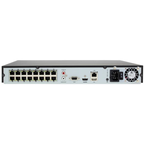 BCS-B-NVR1602-16P BCS Basic Digital nettverks IP-opptaker for butikk, kontorovervåkning