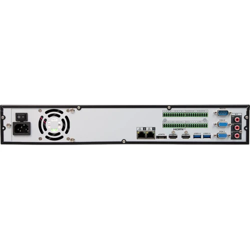 IP-registrator 64-kanals BCS-L-NVR6408-A-4K støtter opptil 32Mpx