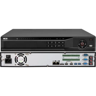 IP-registrator 64-kanals BCS-L-NVR6408-A-4K støtter opptil 32Mpx