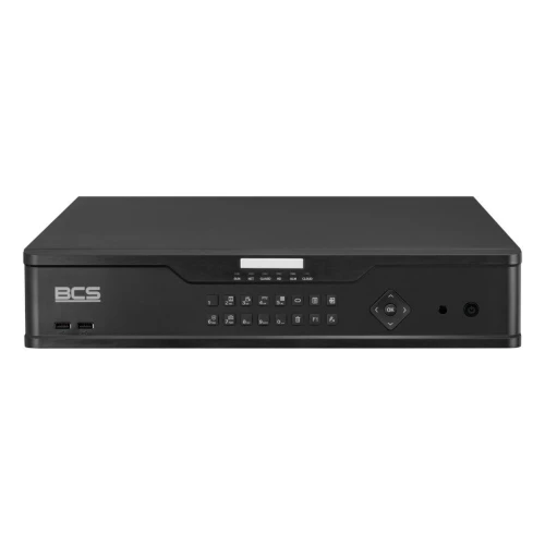 IP-registrator BCS-P-NVR6408R-A-4K-III 64 kanals 12Mpx