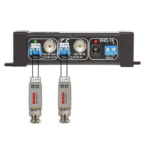 Repeater VHD-15 Signalforsterker AHD, HD-CVI, HD-TVI