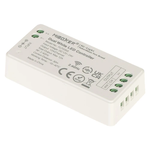 LED-belysningskontroller LED-W-WC/RF2 2.4 GHz, CCT 12... 24V DC MiBOXER / Mi-Light