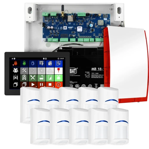 Ropam NeoLTE-IP-64 alarmsystem, 10x BOSCH sensor, TPR-7B, GSM, Wi-Fi