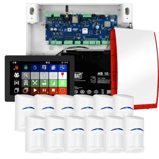 Ropam NeoLTE-IP-64 alarmsystem, 12x BOSCH sensor, TPR-7B, GSM, Wi-Fi